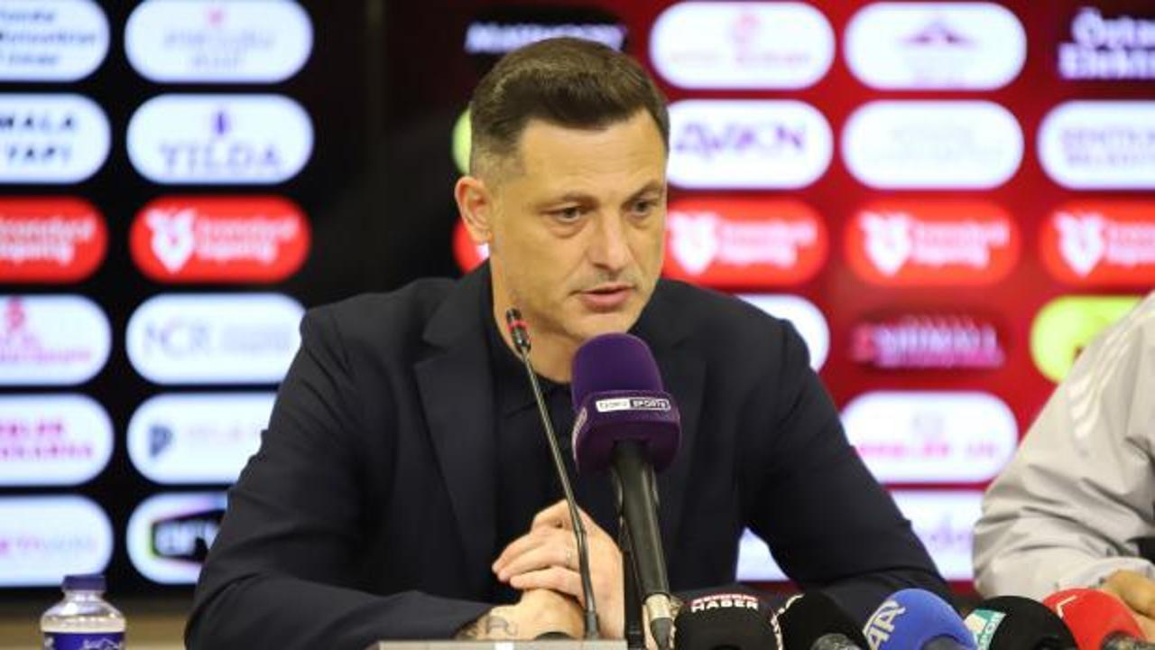 Yenilgi sonrası oyuncularını uyardı: Seneye burada olmak istiyorlarsa...