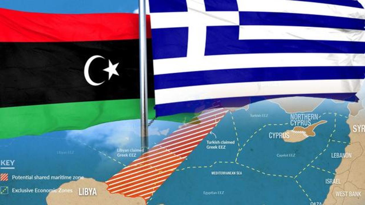 Yunanistan'dan Libya kararı! Doğu Akdeniz i&ccedil;in harekete ge&ccedil;tiler! Hedefte T&uuml;rkiye var