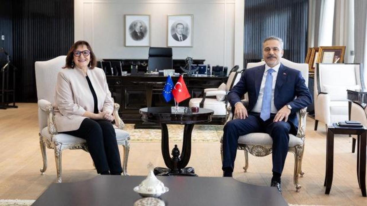 Bakan Fidan, Avrupa Komisyonu Komiseri Suica ile g&ouml;r&uuml;şt&uuml;