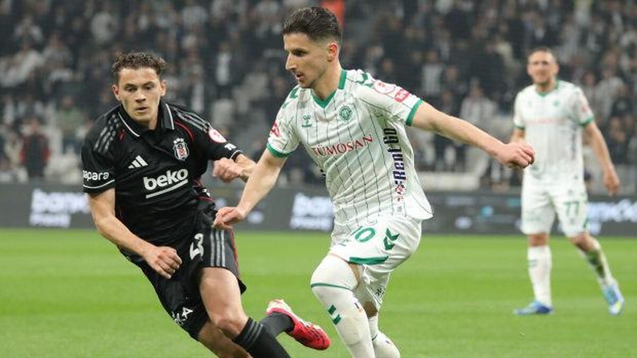 Beşiktaş'a 90+8 darbesi! Konyaspor kupada finalde