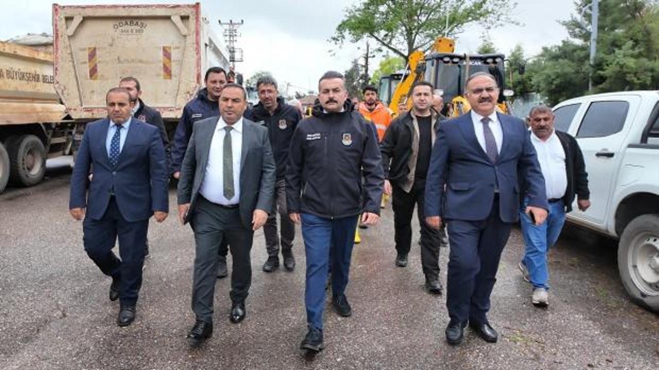 B&uuml;y&uuml;kşehir, Birecik'te afetin yaralarını hızlı bir şekilde sarıyor