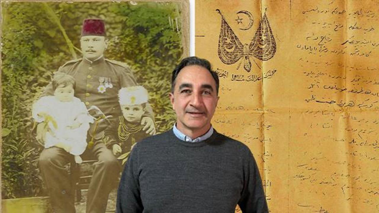57'nci Alay Komutanı Yarbay Hüseyin Avni Bey'in Mektubu Torununa Miras Kaldı