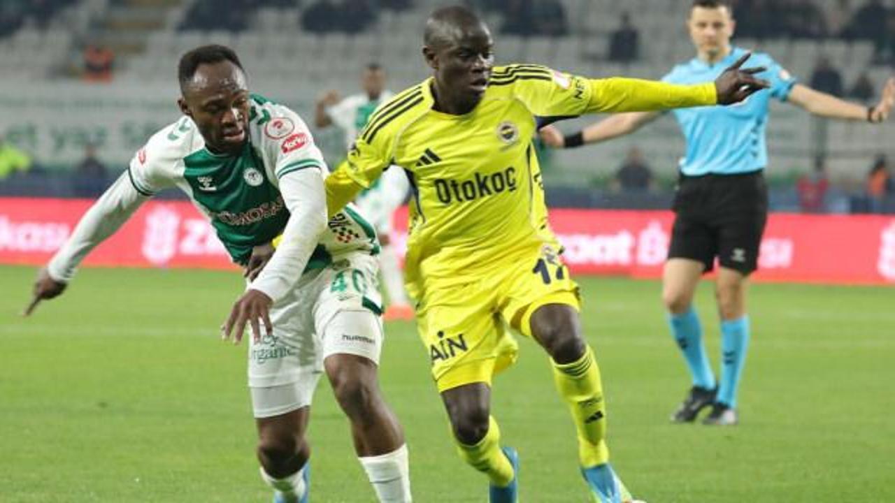 Fenerbah&ccedil;e, Konya'da 'Şampiyonlar Ligi' i&ccedil;in sahada: Muhtemel 11'ler...