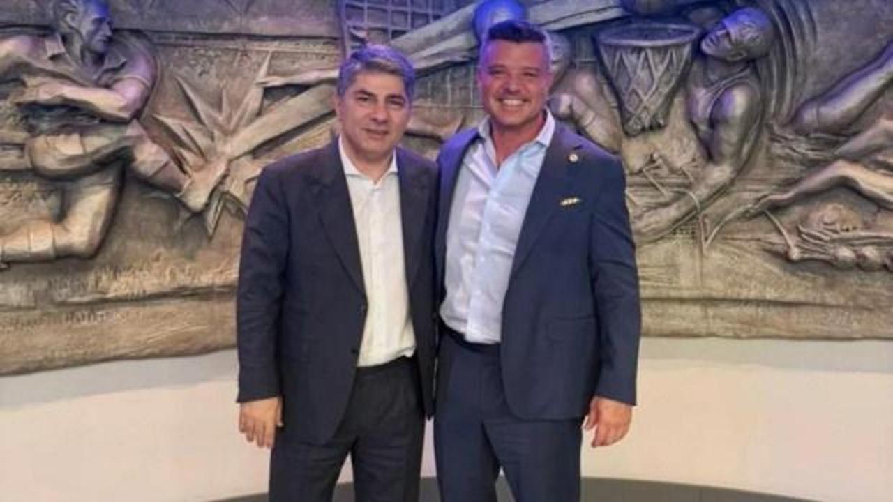 Hakan Safi'den Sadettin Saran'a ziyaret