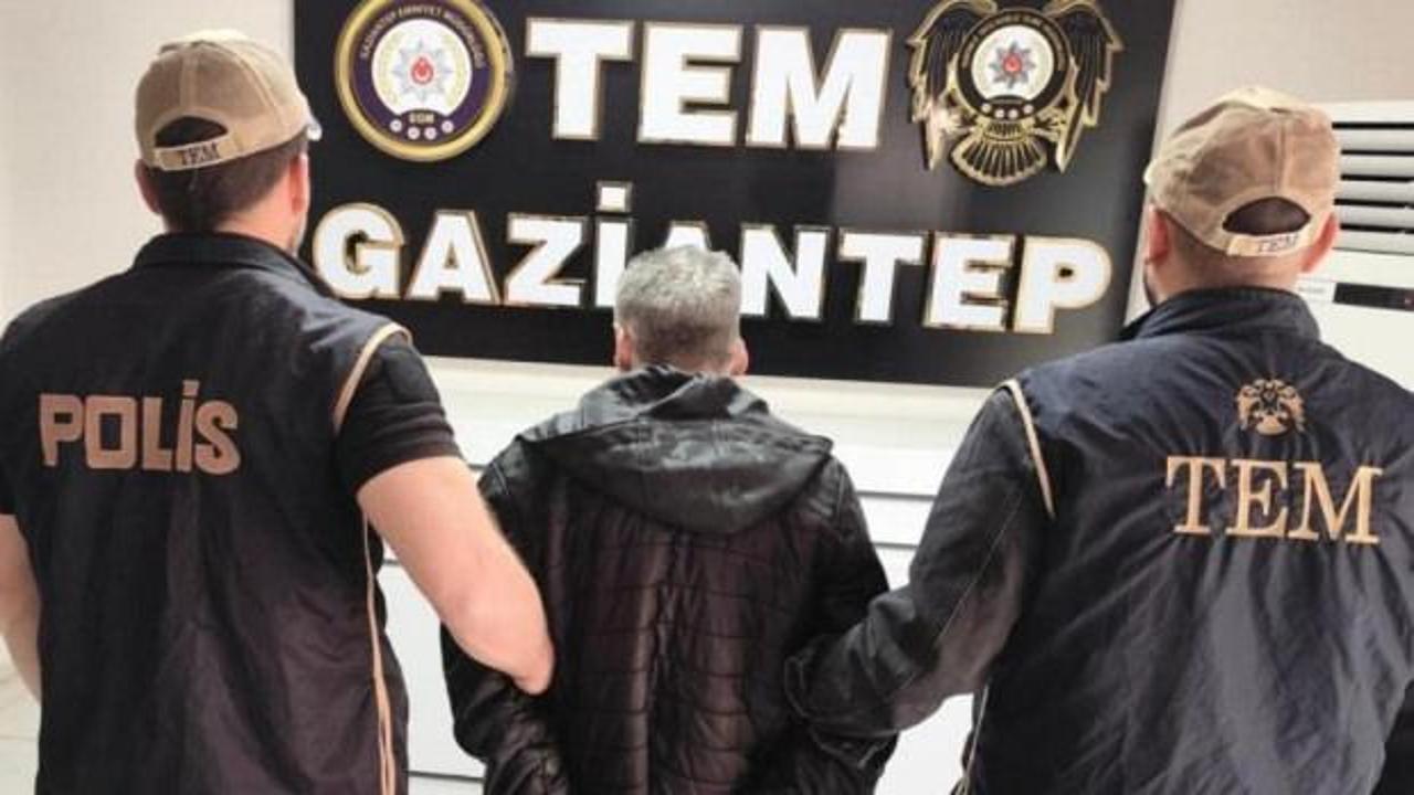 Kırmızı b&uuml;ltenle aranan 2 DEAŞ &uuml;yesi Gaziantep'te yakalandı
