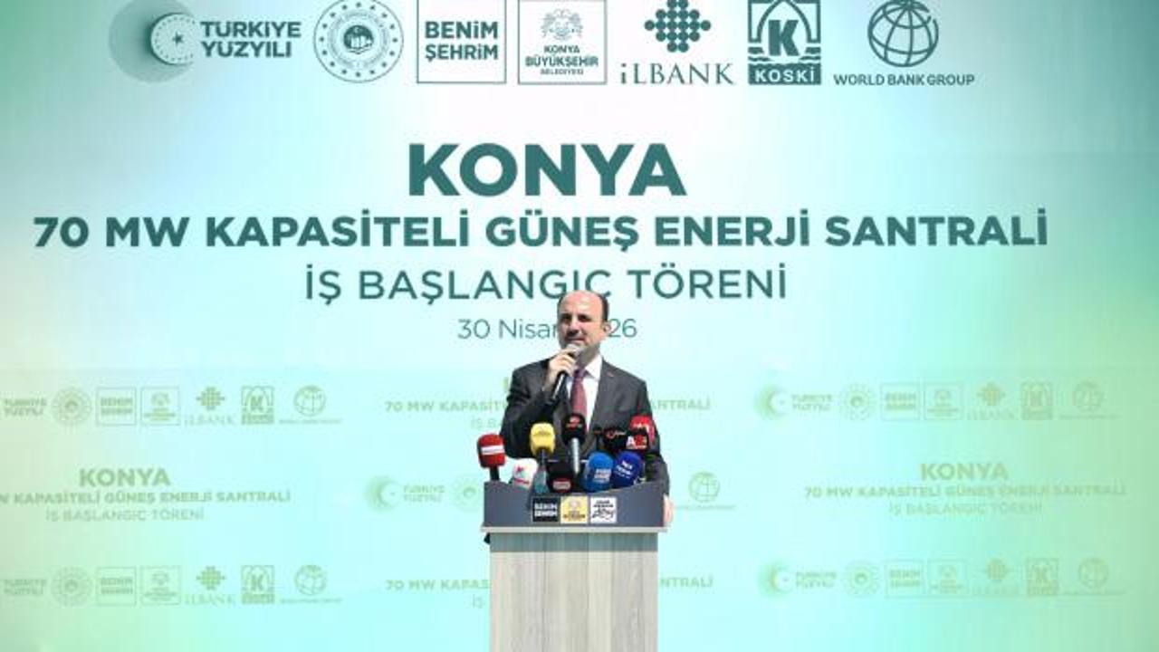 Konya B&uuml;y&uuml;kşehir&rsquo;den yenilenebilir enerjide dev atılım