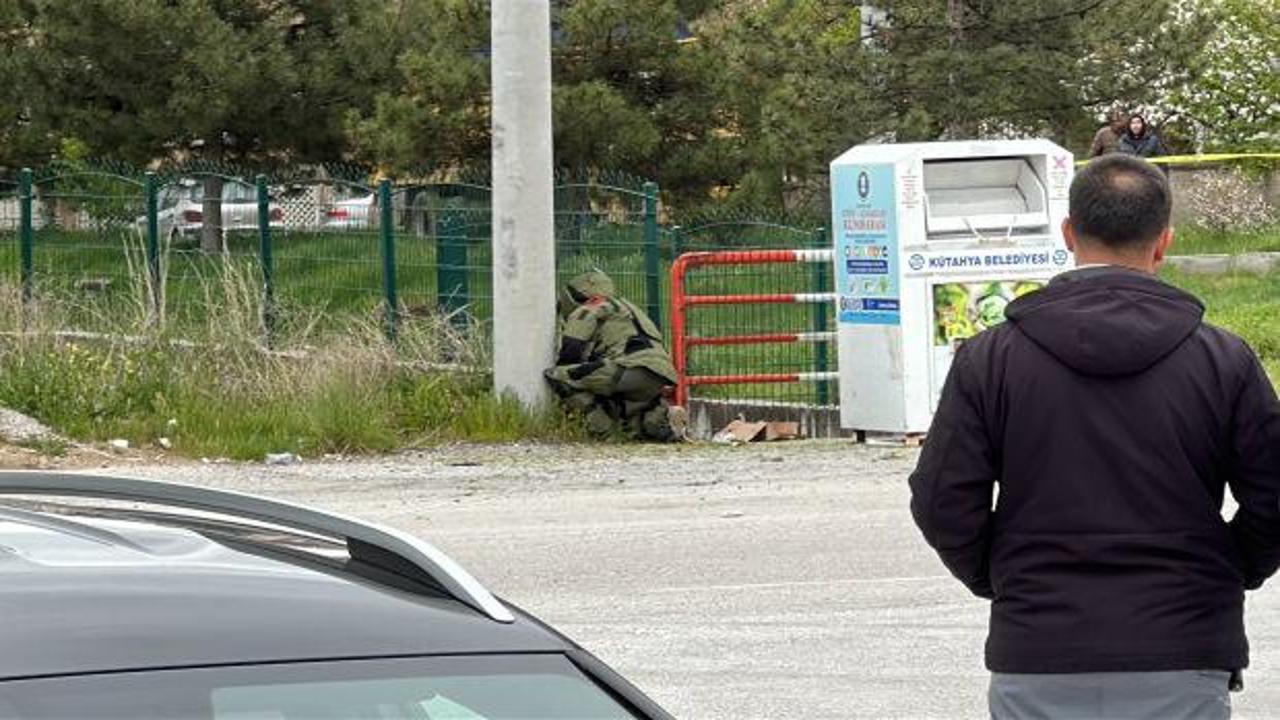 Lise yakınında panik anları! Bomba imha ekipleri b&ouml;lgeye &ccedil;ağırıldı!