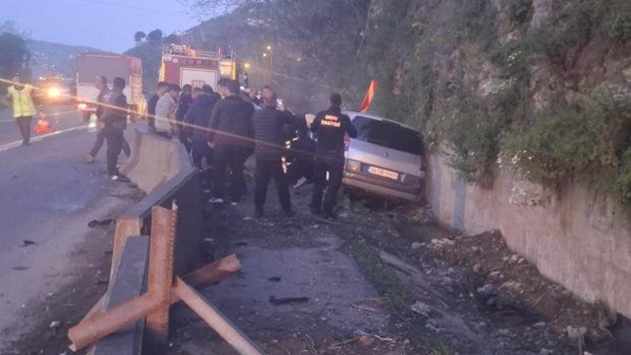 Ordu'dan kahreden haber: 3 &ccedil;ocuk babası polis hayatını kaybetti