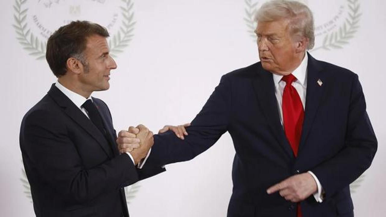 Son dakika: Macron'dan Trump'a soğuk duş! ABD'nin planına rest çekti...