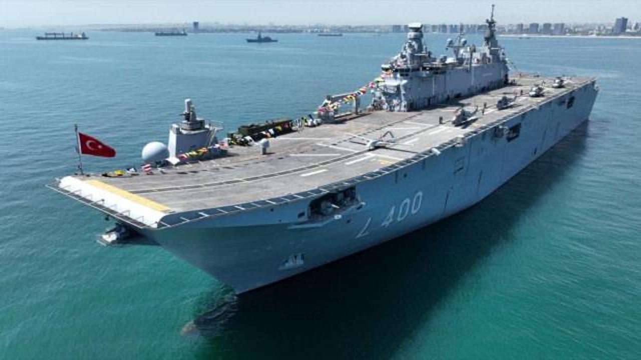 TCG Anadolu, SAHA 2026'da vatandaşların ziyaretine a&ccedil;ıldı