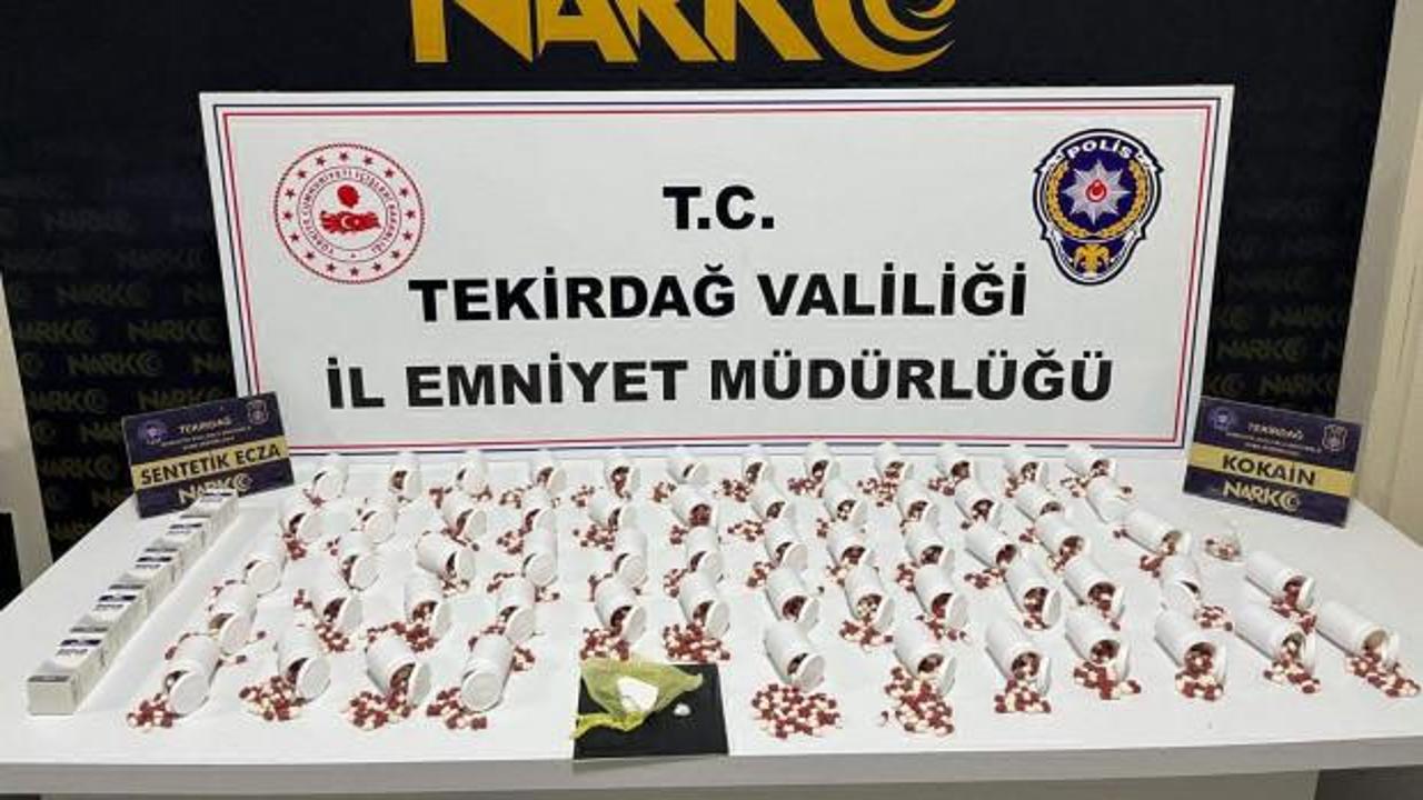 Tekirdağ'da 'torbacı' operasyonunda 10 tutuklama