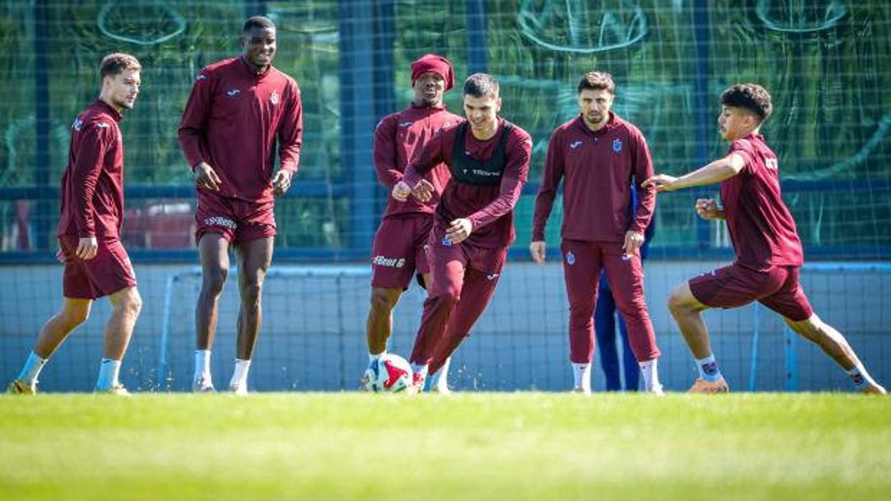 Trabzonspor&rsquo;da Beşiktaş ma&ccedil;ı hazırlıkları s&uuml;r&uuml;yor