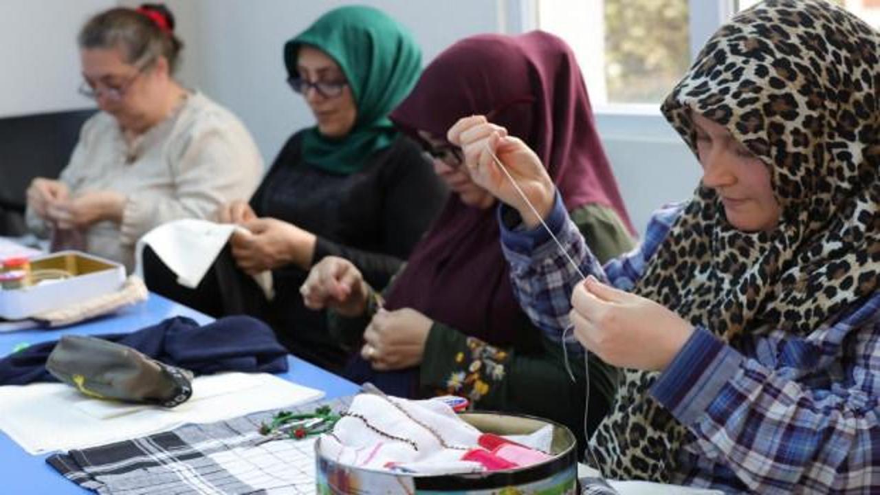 &Uuml;mraniye'de kadınlara &uuml;cretsiz mesleki eğitim imk&acirc;nı