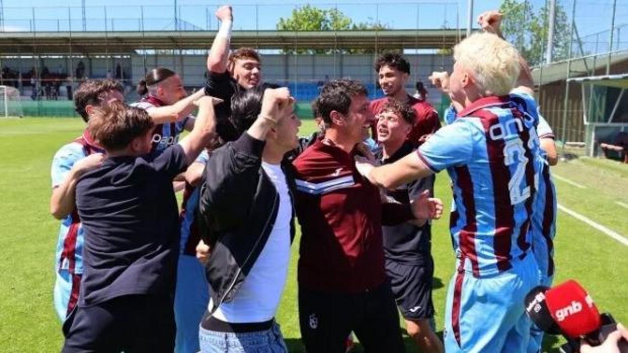 19 Yaş Altı PAF Ligi'nde şampiyon Trabzonspor!