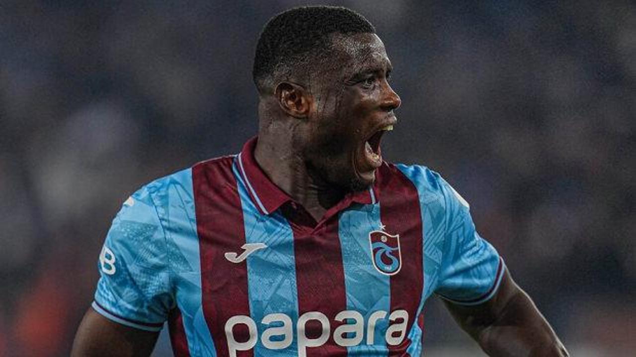 Trabzonspor'da Onuachu tarihe ge&ccedil;ti! 
