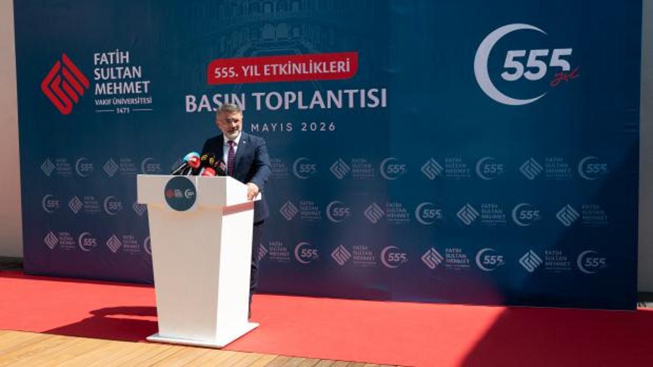 Fatih Sultan Mehmet Vakıf &Uuml;niversitesi kuruluşunun 555. yılını 55 etkinlikle kutlayacak