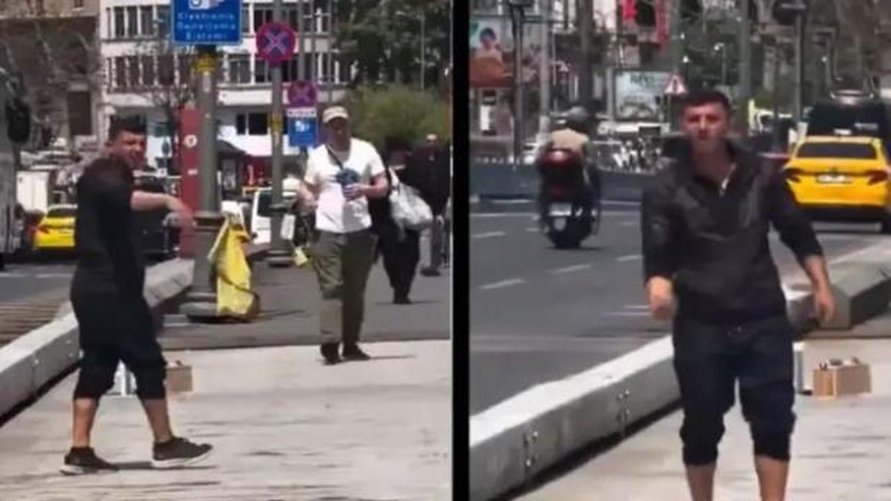 İstanbul'da turistlere hayasızca hareket eden iki kişi yakalandı!