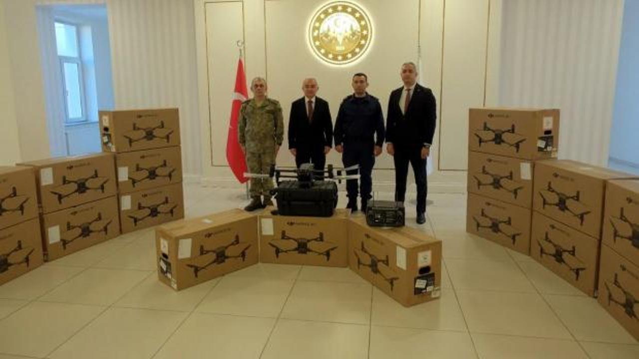 Kırklareli&rsquo;de sınır g&uuml;venliğinde kullanılmak &uuml;zere 17 İHA desteği