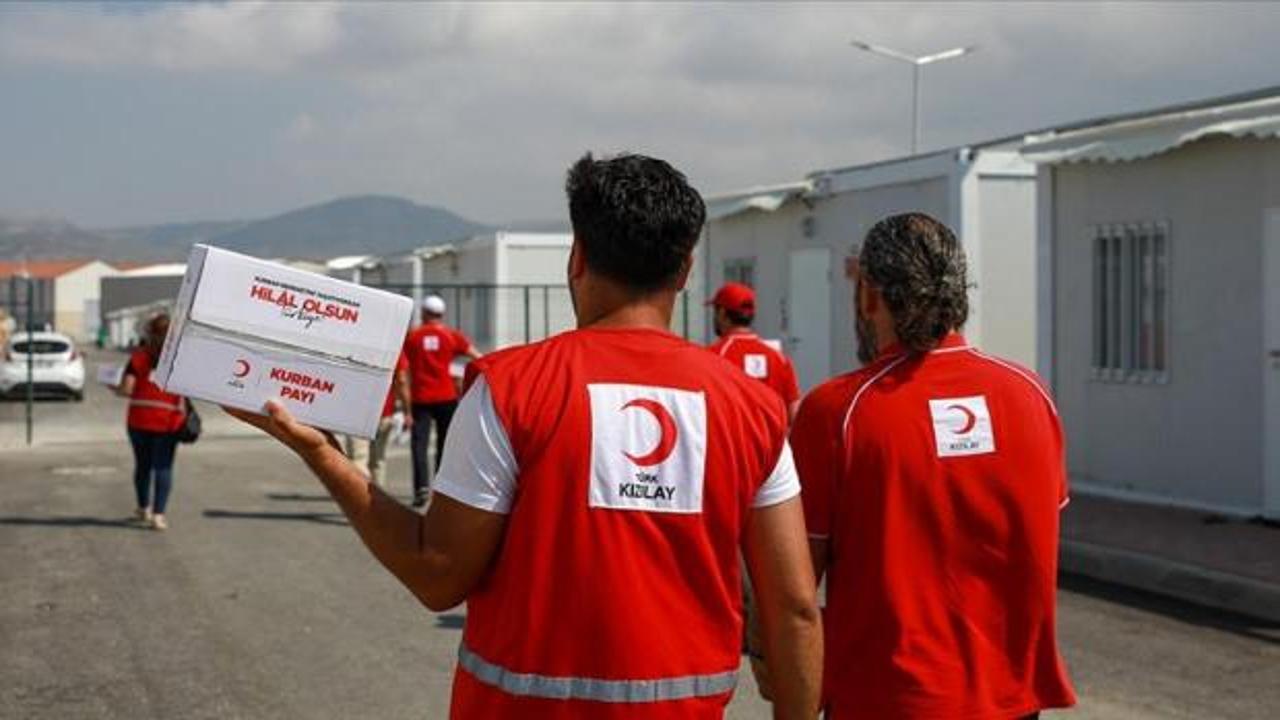 Kurban Bayramı &ouml;ncesi Kızılay'dan b&uuml;t&ccedil;e rahatlatan hamle