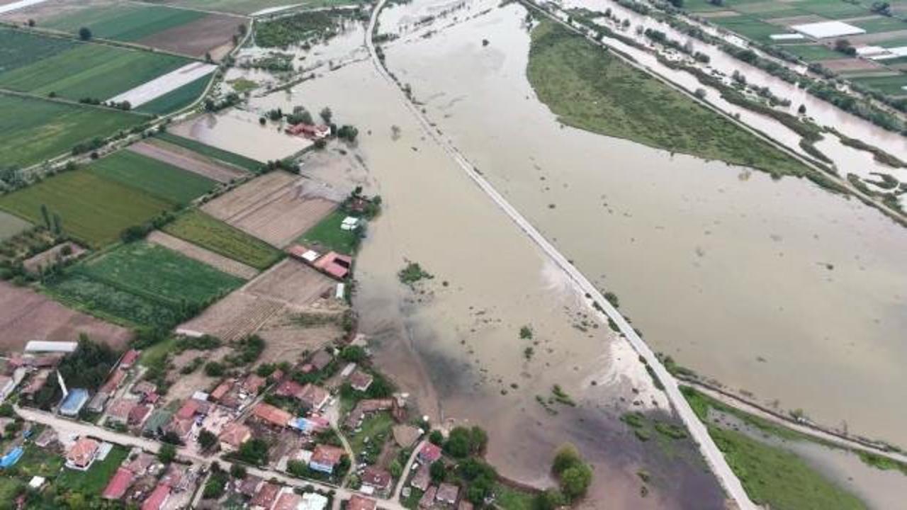 Tokat'taki taşkının bilan&ccedil;osu g&uuml;n ağarınca ortaya &ccedil;ıktı