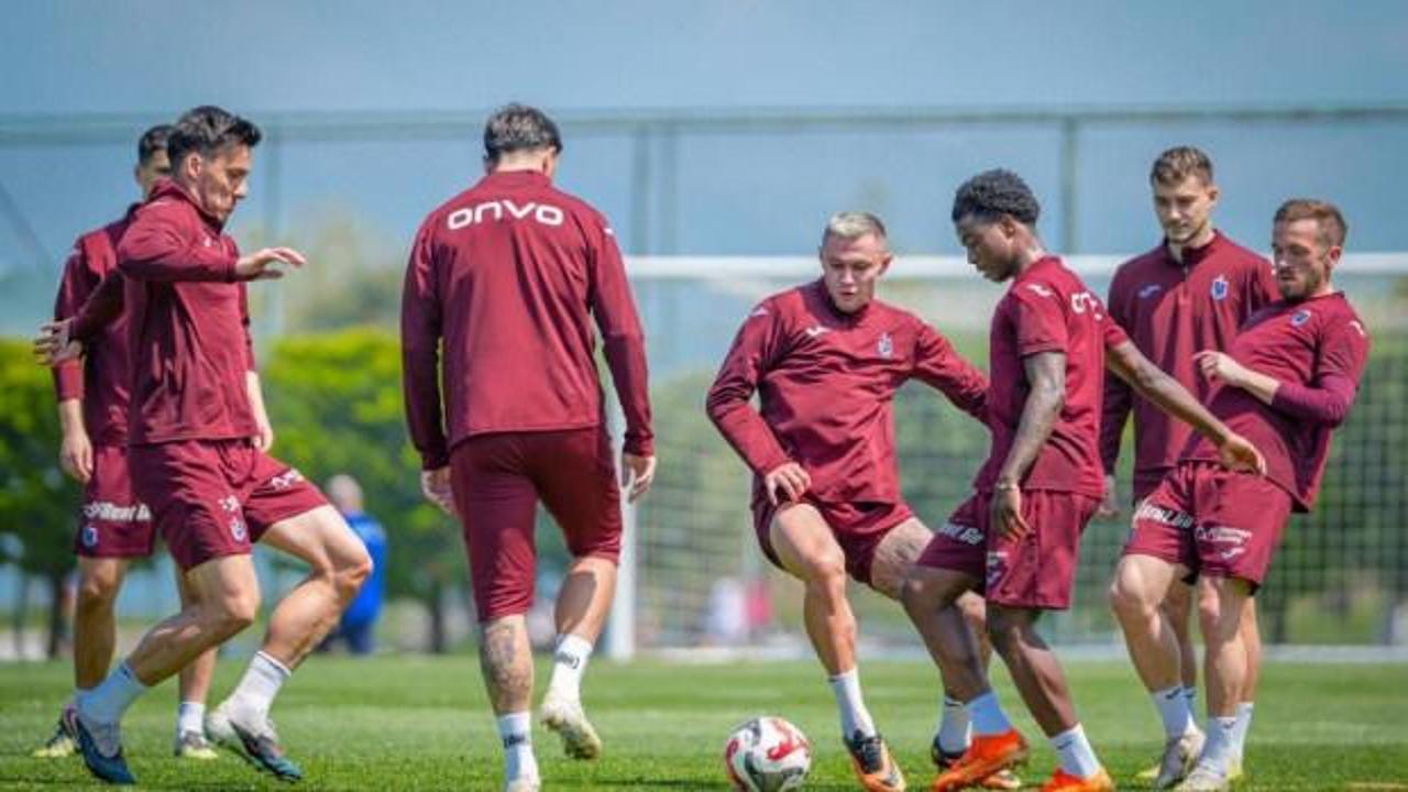 Trabzonspor, kupa ma&ccedil;ının hazırlıklarını tamamladı