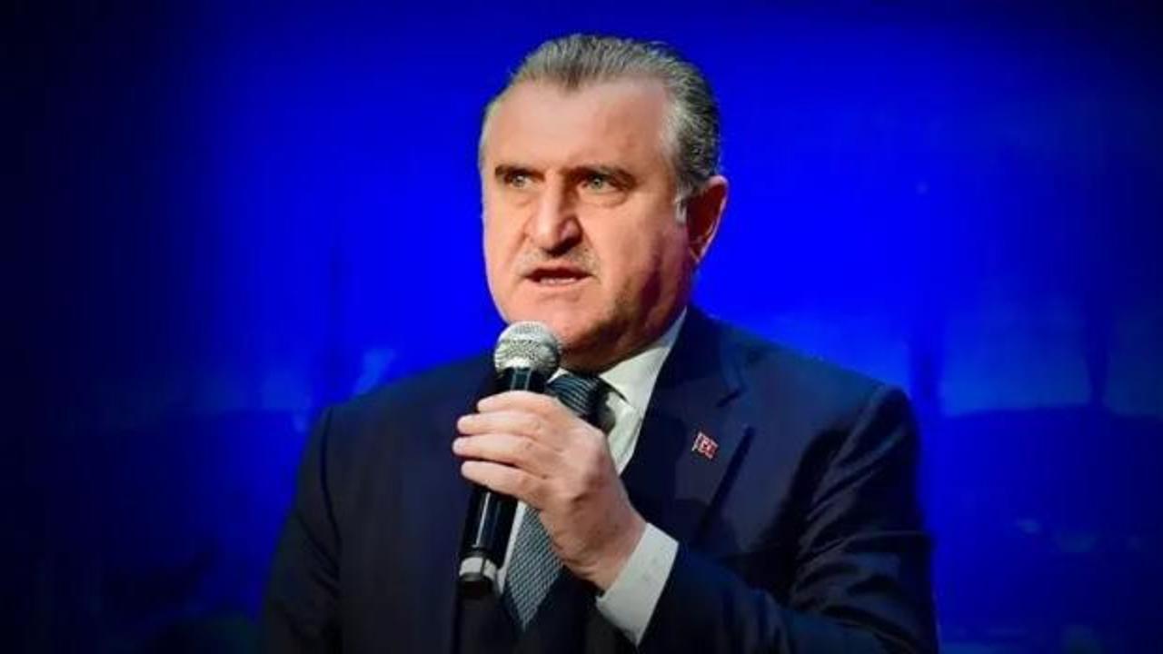 Bakan Bak'tan Trabzonspor'a tebrik