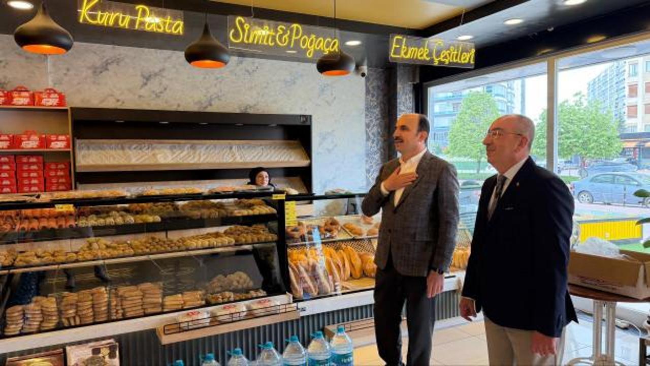 Başkan Altay ve Başkan Kavuş, esnafla buluştu 