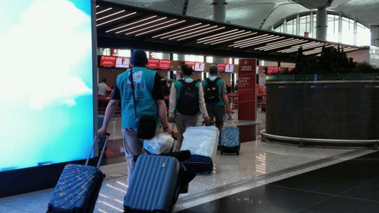 Cansuyu ekiplerinin kıtalararası yolculuğu başladı 13 &uuml;lkeye kardeşlik k&ouml;pr&uuml;s&uuml;