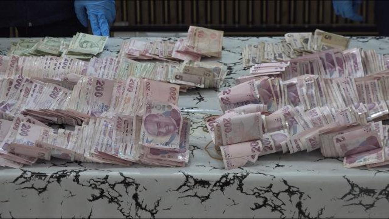 Dilencinin &uuml;zerinden 117 bin TL &ccedil;ıktı