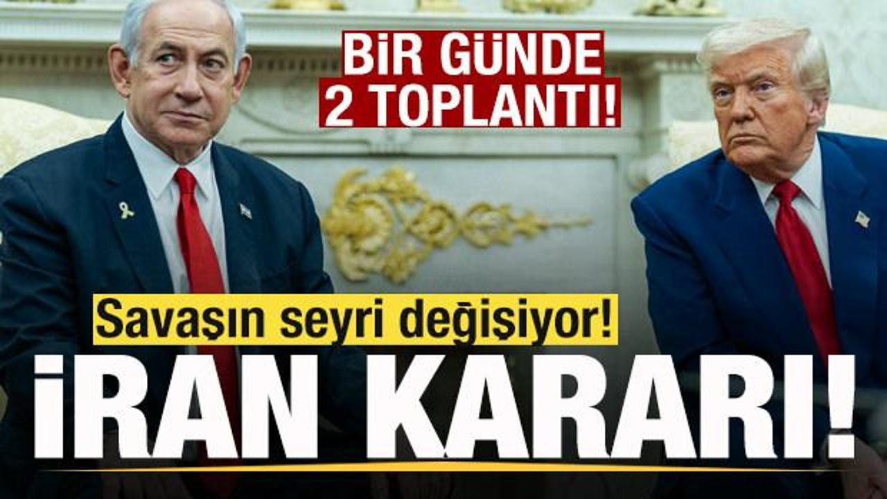 İran-ABD savaşının seyri değişiyor! Bir günde iki toplantı! 'Çok farklı olacak' tehdidi!