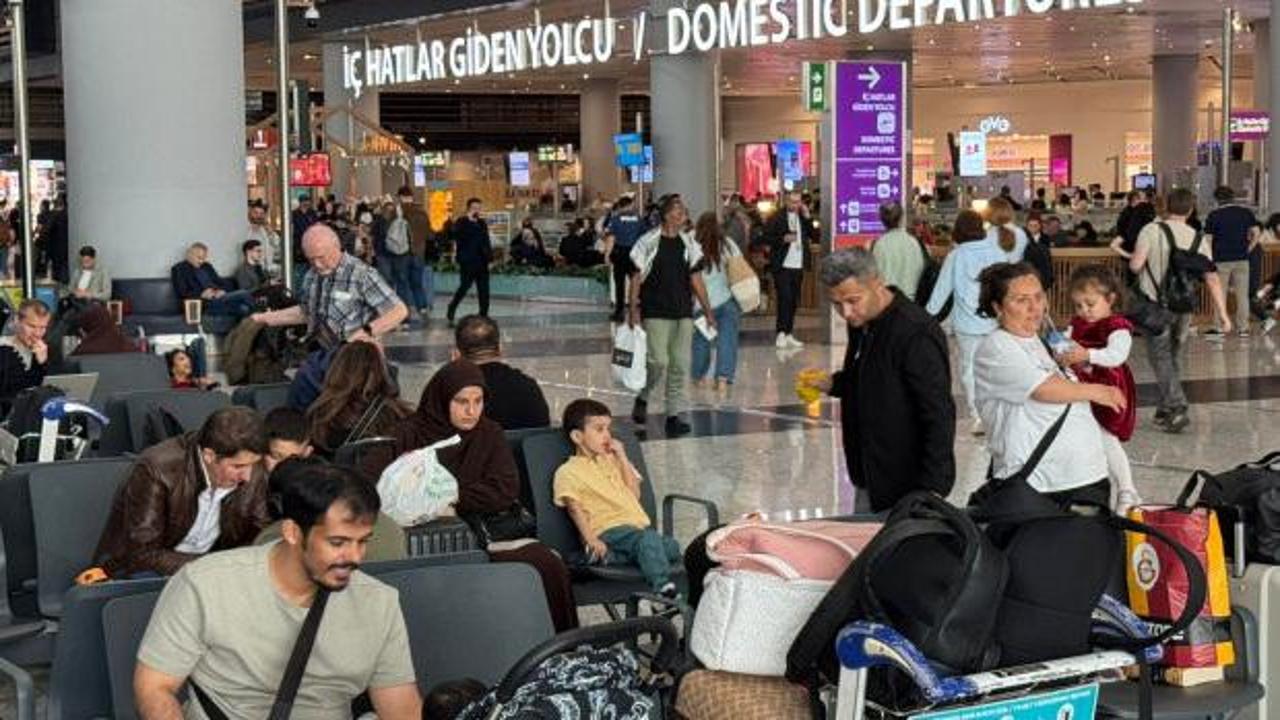 Sabiha G&ouml;k&ccedil;en ve İstanbul Havalimanı'nda bayram bereketi