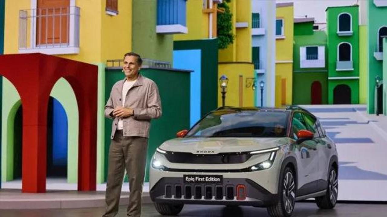 Skoda'nın yeni SUV otomobili Epiq g&uuml;n y&uuml;z&uuml;ne &ccedil;ıktı