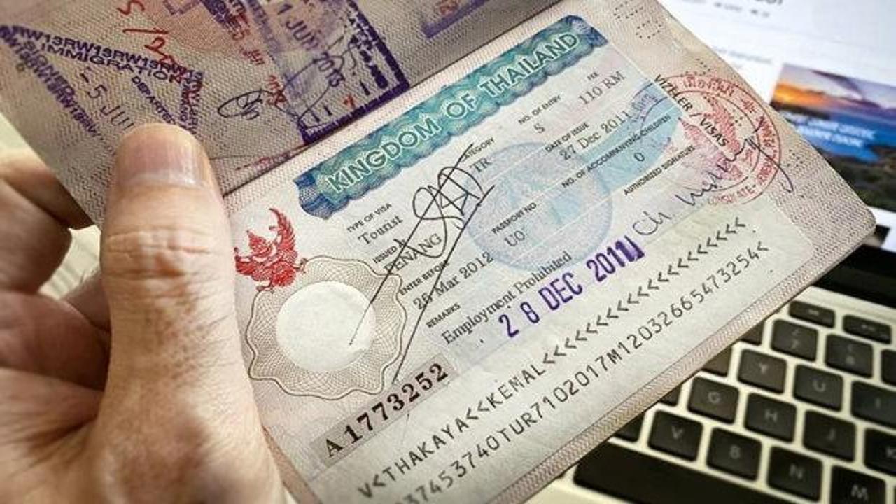  Tayland aralarında T&uuml;rkiye'nin de olduğu 93 &uuml;lkenin vizesiz kalış s&uuml;resini d&uuml;ş&uuml;rd&uuml;