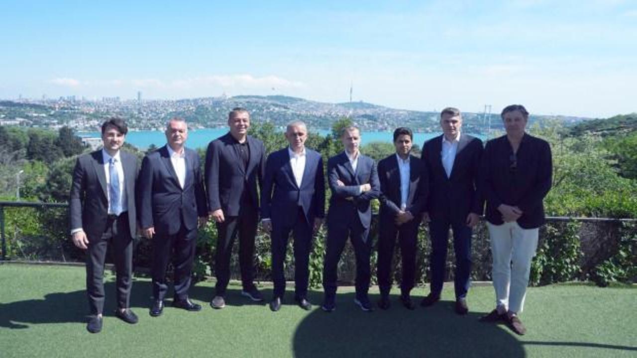 UEFA ve TFF heyetleri, İstanbul'da bir araya geldi