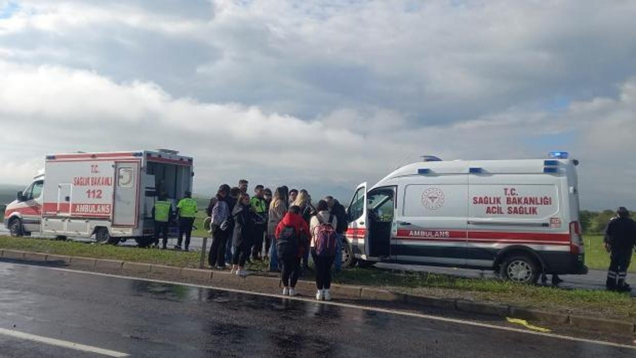 Aksaray'da feci kaza: 16 yaralı