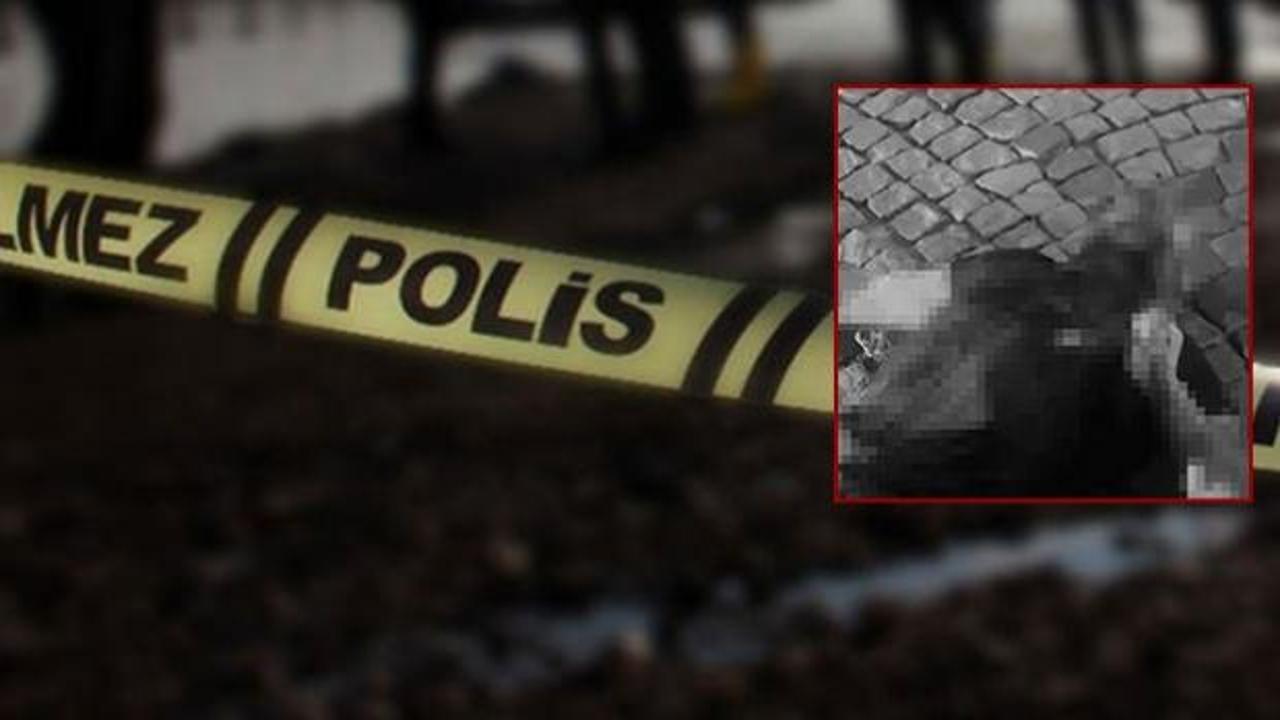 Bayram sabahı kan donduran cinayet! Akrabasının boğazını kesip kahvehanenin &ouml;n&uuml;ne attı