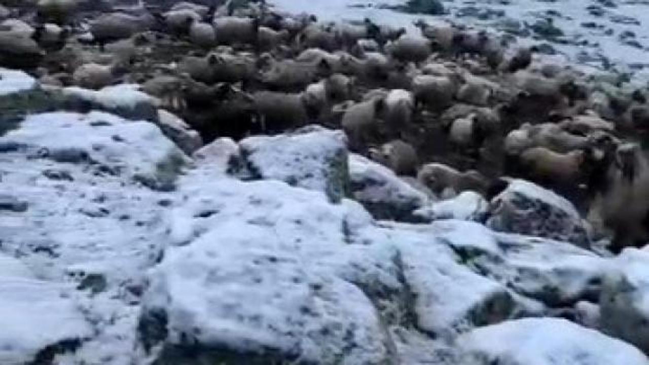 Kentte kış geri d&ouml;nd&uuml;! Termometreler eksi 5'i g&ouml;sterdi: Lapa lapa kar yağdı 