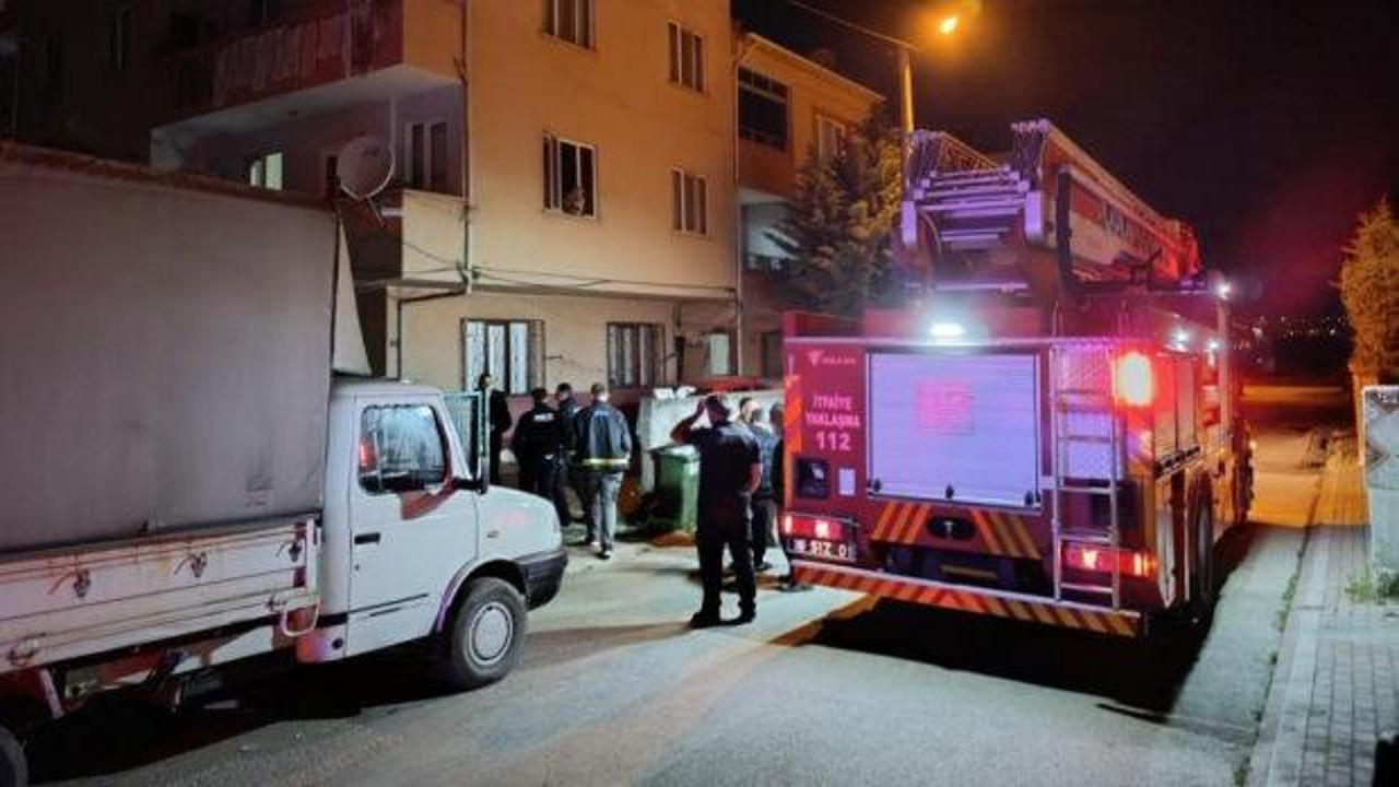 Korku dolu anlar: Eski eşinin evine molotofkokteyli attı