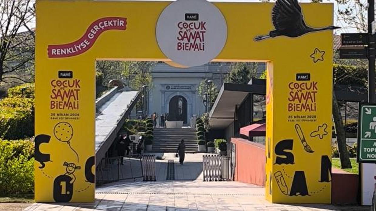 Rami &Ccedil;ocuk ve Sanat Bienali&rsquo;ne yoğun ilgi: 350 bini ge&ccedil;ti!