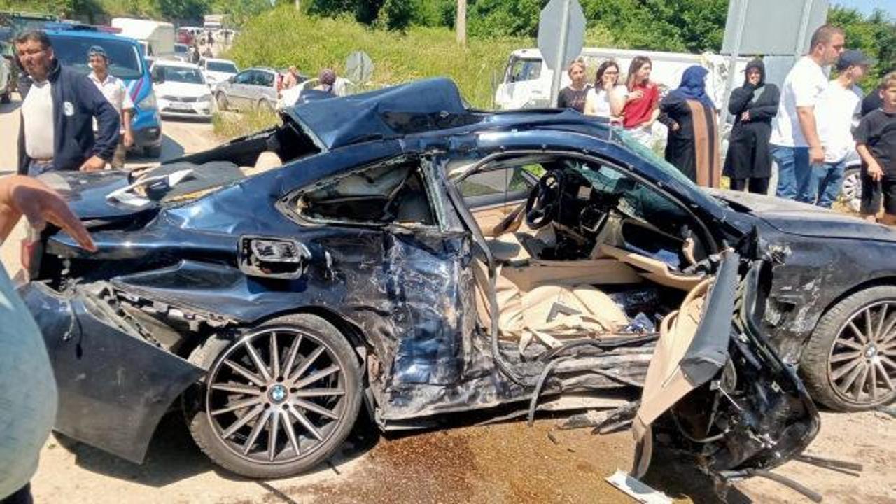 Sakarya'da trafik kazası: 5&rsquo;i ağır, 8 yaralı