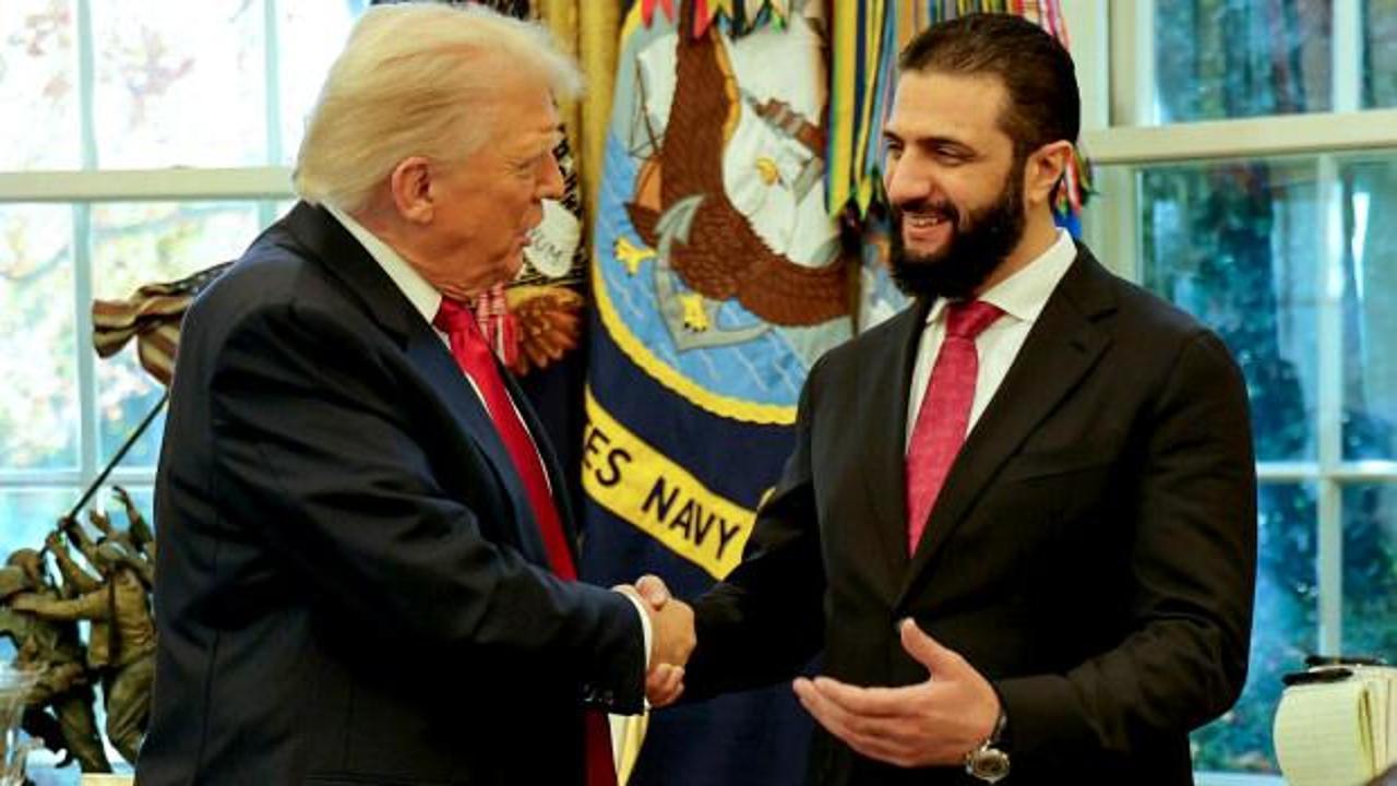 Şara'dan Trump'a kritik &ccedil;ağrı! ABD ve Suriye'den s&uuml;rpriz g&ouml;r&uuml;şme...