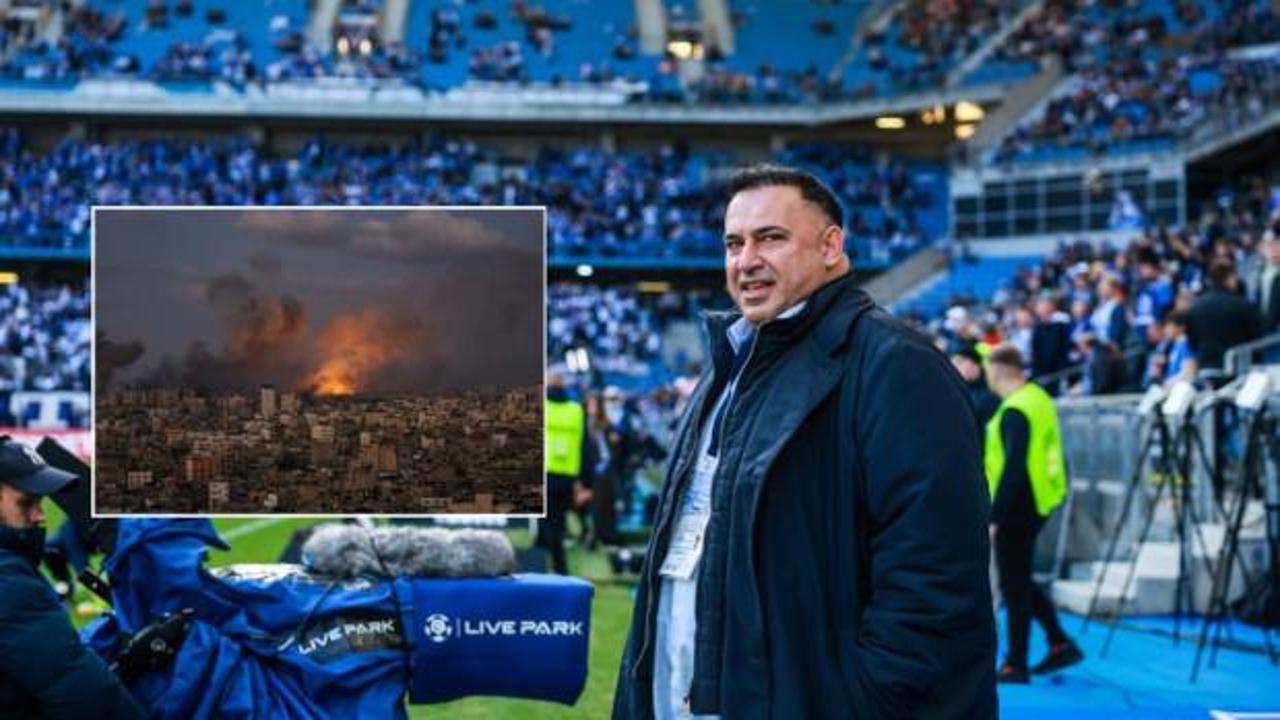 Polonyalı futbol kulübü Pogon Szczecin'in sahibi Alex Haditaghi'nin fotoğrafı.