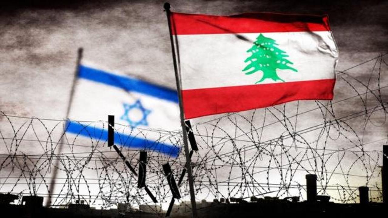 İsrail ve Lübnan heyetlerinin ABD arabuluculuğunda gerçekleştirdiği görüşmelerden bir kare.