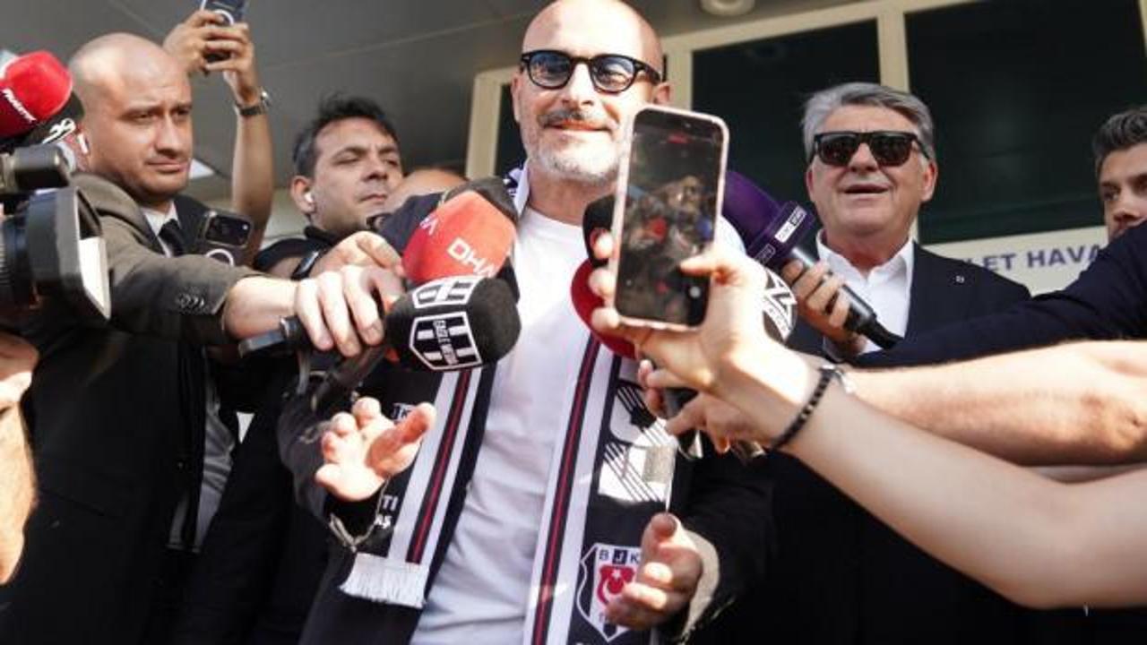 Beşiktaş teknik direktörü Vincenzo Italiano ve transfer hedefi Benjamin Pavard