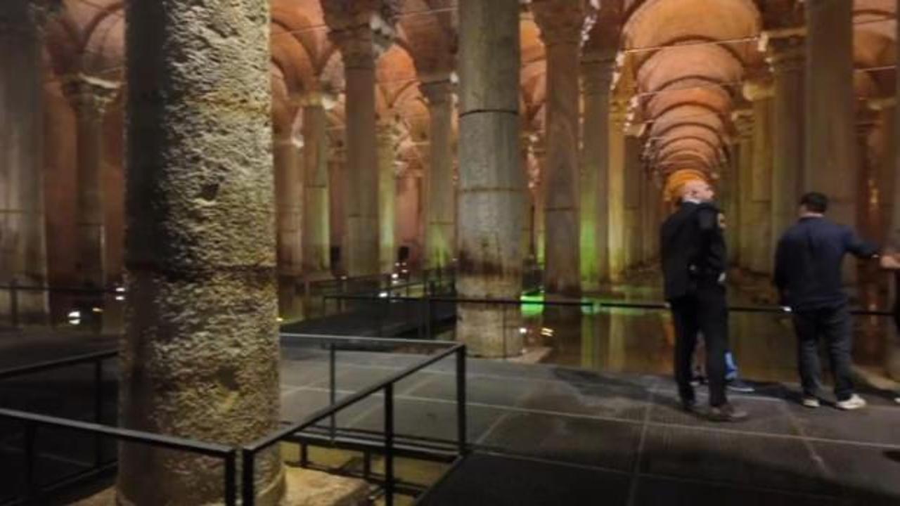İBB d&ouml;nemindeki 450 TL'lik uygulama bitti! Yerebatan Sarnıcı T&uuml;rk turiste &uuml;cretsiz