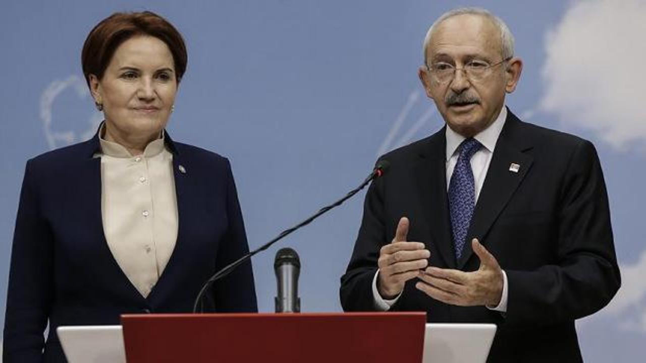 Siyasi liderlerin değişen popülaritesi ve CHP içindeki tartışmalar üzerine görsel temsil.