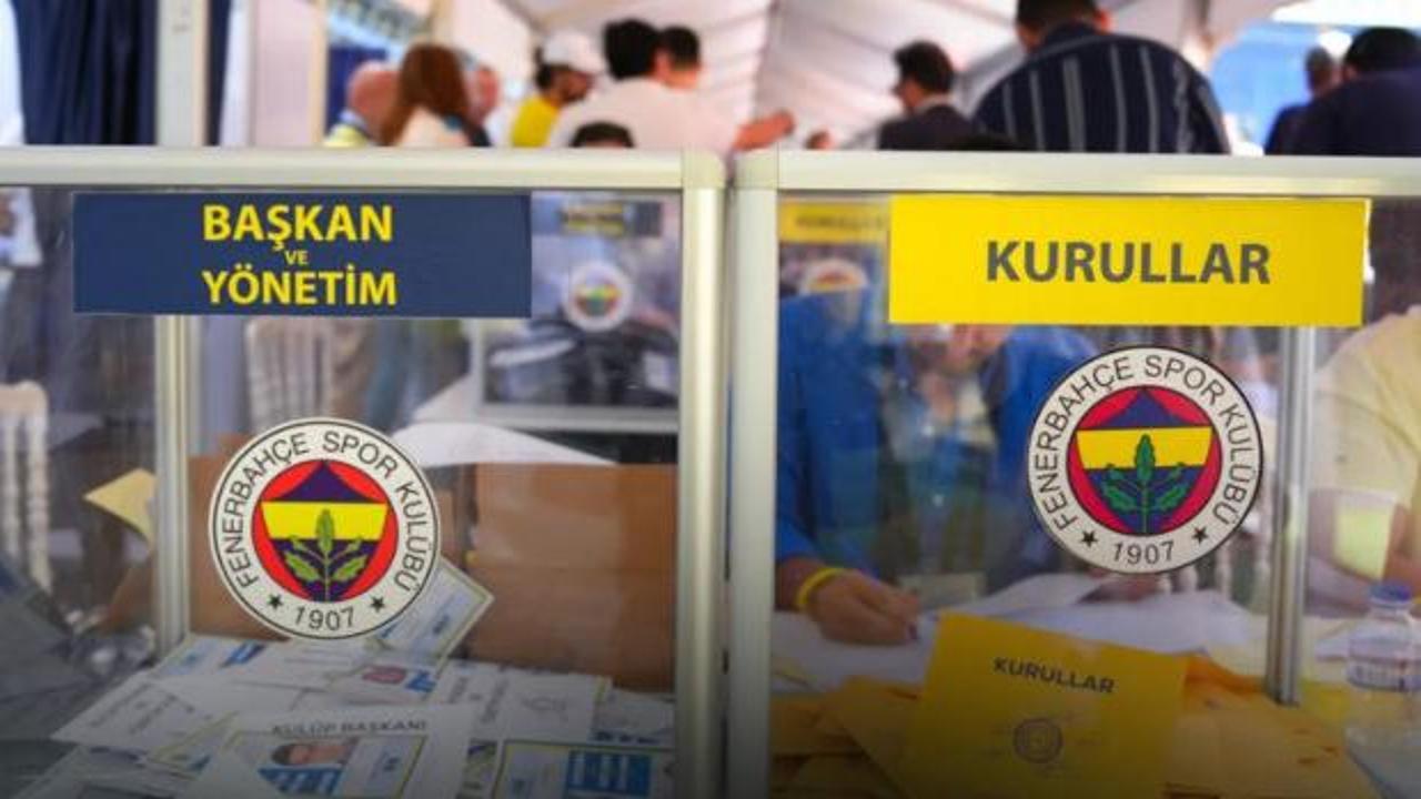 Fenerbah&ccedil;e başkanlık se&ccedil;im tarihi: İşte merak edilen liste