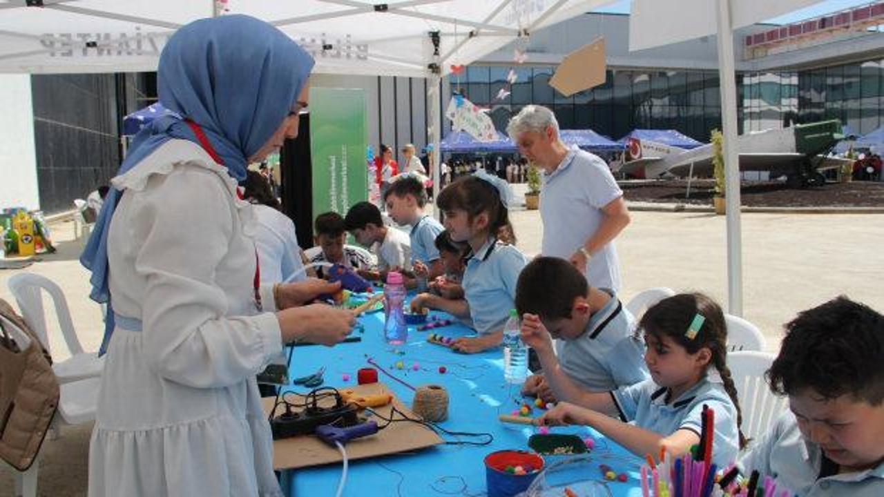 Gaziantep'te düzenlenen çevre festivalinden genel görünüm
