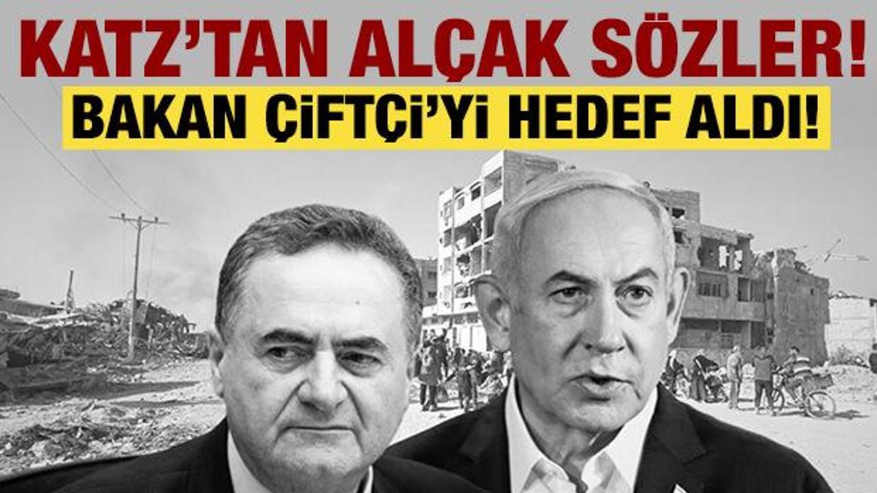İsrail Savunma Bakanı Israel Katz'ın Türkiye'ye yönelik açıklamalarıyla ilgili bir görsel.