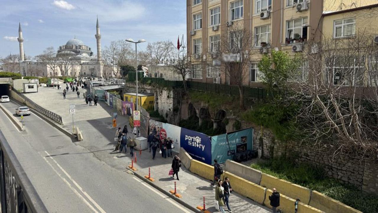 Beyazıt Birinci Sarnıcı'nın tarihi dokusu